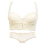 クリーム | アゲブラNEOブラショーツセットセット ブラジャー 脇肉 | PREMINA