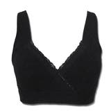 ブラック | 同色ノンワイヤー授乳ブラ授乳ブラ マタニティブラ ノンワイヤー | PREMINA