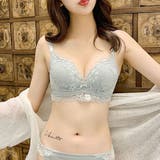 フローラルレースビスチェブラ上下セット ブラ+ショーツセット 脇高 | PREMINA | 詳細画像14