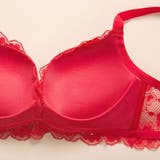フローラルレースビスチェブラ上下セット ブラ+ショーツセット 脇高 | PREMINA | 詳細画像26