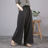 【PT】リラックスリネンパンツ リラックスパンツ プリーツパンツ | PREMINA | 詳細画像19 