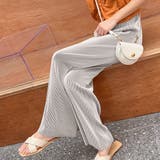 【PT】アコーディオンプリーツワイドパンツ アコーディオンプリーツパンツ プリー… | PREMINA | 詳細画像4 