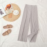 ライトグレー | 【PT】アコーディオンプリーツワイドパンツ アコーディオンプリーツパンツ プリー… | PREMINA