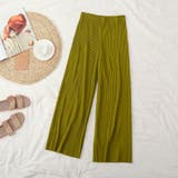 カーキ | 【PT】アコーディオンプリーツワイドパンツ アコーディオンプリーツパンツ プリー… | PREMINA