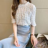 ルーズフィットフェミニンブラウス ブラウス ルーズ | PREMINA | 詳細画像5