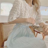 ルーズフィットフェミニンブラウス ブラウス ルーズ | PREMINA | 詳細画像11