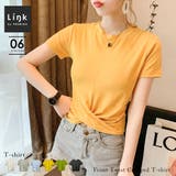 フロントツイストクロップドTシャツ Tシャツ シンプルシャツ | PREMINA | 詳細画像39