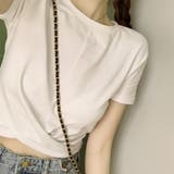 フロントツイストクロップドTシャツ Tシャツ シンプルシャツ | PREMINA | 詳細画像11