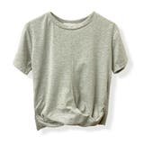 フロントツイストクロップドTシャツ Tシャツ シンプルシャツ | PREMINA | 詳細画像34