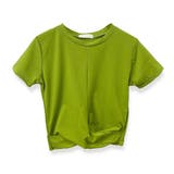 フロントツイストクロップドTシャツ Tシャツ シンプルシャツ | PREMINA | 詳細画像27
