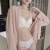 フェミニンレーシーブラ&ショーツセット上下セット レース セットアップ | PREMINA | 詳細画像3