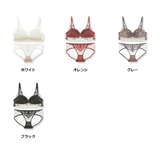 フェミニンレーシーブラ&ショーツセット上下セット レース セットアップ | PREMINA | 詳細画像2