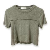 クロップドミニTシャツ Tシャツ シンプルシャツ | PREMINA | 詳細画像14