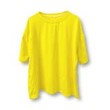 イエロー | オーバーシルエットシンプルTシャツ Tシャツ オーバーシルエット | PREMINA