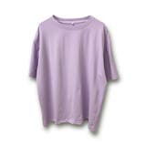 ライトパープル | オーバーシルエットシンプルTシャツ Tシャツ オーバーシルエット | PREMINA