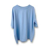 サックス | オーバーシルエットシンプルTシャツ Tシャツ オーバーシルエット | PREMINA