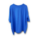 ブルー | オーバーシルエットシンプルTシャツ Tシャツ オーバーシルエット | PREMINA