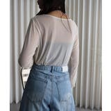 シアーロングスリーブTシャツ | YENNA | 詳細画像12