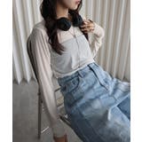 シアーロングスリーブTシャツ | YENNA | 詳細画像2