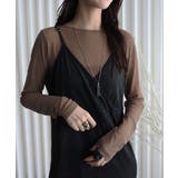 シアーロングスリーブTシャツ | YENNA | 詳細画像31