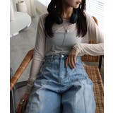 シアーロングスリーブTシャツ | YENNA | 詳細画像5