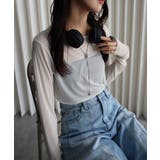 シアーロングスリーブTシャツ | YENNA | 詳細画像7