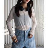 シアーロングスリーブTシャツ | YENNA | 詳細画像9