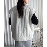 キルティング中綿ベスト | YENNA | 詳細画像1 