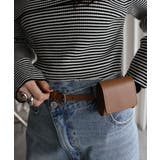 ベージュ | ミニウエストポーチベルト | YENNA