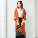 ブラウン | ドロストガウン ロング コート | 夢展望