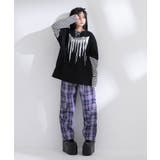 ロゴボーダー長袖レイヤードカットソー 韓国 夢展望 | 夢展望 | 詳細画像19 