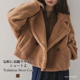 テディベアショートコート 韓国 夢展望 | 夢展望 | 詳細画像1