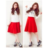 [選べる丈♪ショートorミディ丈ポンチフレアスカート|MR|GL|CS] | 夢展望 | 詳細画像6 