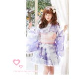 [お月さま輝く夜空柄 ロリィタ風ミニドレス浴衣3点セット|DML|PR|SW] | 夢展望 | 詳細画像7 