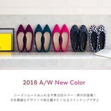 フラットシューズ 選べるポインテッドトゥorラウンドトゥ 楽チンベーシックパンプス | 夢展望 | 詳細画像7