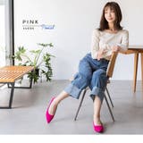 フラットシューズ 選べるポインテッドトゥorラウンドトゥ 楽チンベーシックパンプス | 夢展望 | 詳細画像18