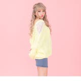 [ストレッチデニムキラキラベルト付ミニスカート|DB|LX|SE||] | 夢展望 | 詳細画像3 