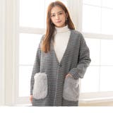 [ポケットファーチェックノーカラーチェスターコート|NL|CS||] | 夢展望 | 詳細画像7 