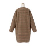 [ポケットファーチェックノーカラーチェスターコート|NL|CS||] | 夢展望 | 詳細画像13 