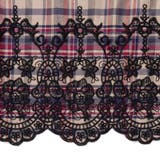 [チェックリボン裾刺繍フレアスカート|NL|CS||] | 夢展望 | 詳細画像17 