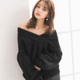 ニットトップス ふわふわ ミンクタッチ | 夢展望 | 詳細画像7 
