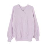 ニットトップス ふわふわ ミンクタッチ | 夢展望 | 詳細画像24 