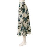 スカート リネンライク 花柄 | 夢展望 | 詳細画像10 