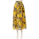 スカート リネンライク 花柄 | 夢展望 | 詳細画像16 