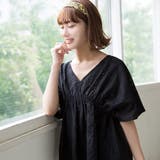 ブラウス パンチングレース Vネック | 夢展望 | 詳細画像19