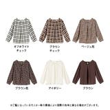 ブラウス ビットVネック ギャザースリーブ | 夢展望 | 詳細画像8