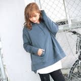 パーカー オーバーサイズ サイドスリット | 夢展望 | 詳細画像15 