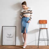 スカート ストレッチ デニム | 夢展望 | 詳細画像4 