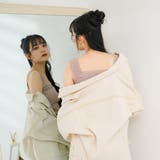 ショルダーレース裾フリルリブキャミソール 韓国ファッション オルチャン | 夢展望 | 詳細画像14 