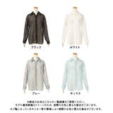 シャツ ビッグシルエット オーガンジー | 夢展望 | 詳細画像9